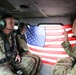 3rd Infantry Division Soldier reenlist mid flight