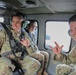 3rd Infantry Division Soldier reenlist mid flight
