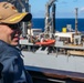 USS Shoup conducts replenishment-at-sea with USNS Yukon