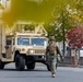 Active shield 2023; Marines set up concertina wire up around headquarters building