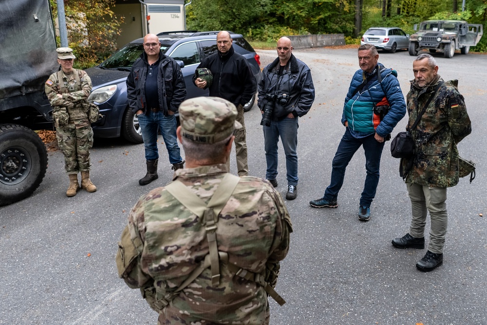Combined Resolve 24-01 | German Media Escort Day