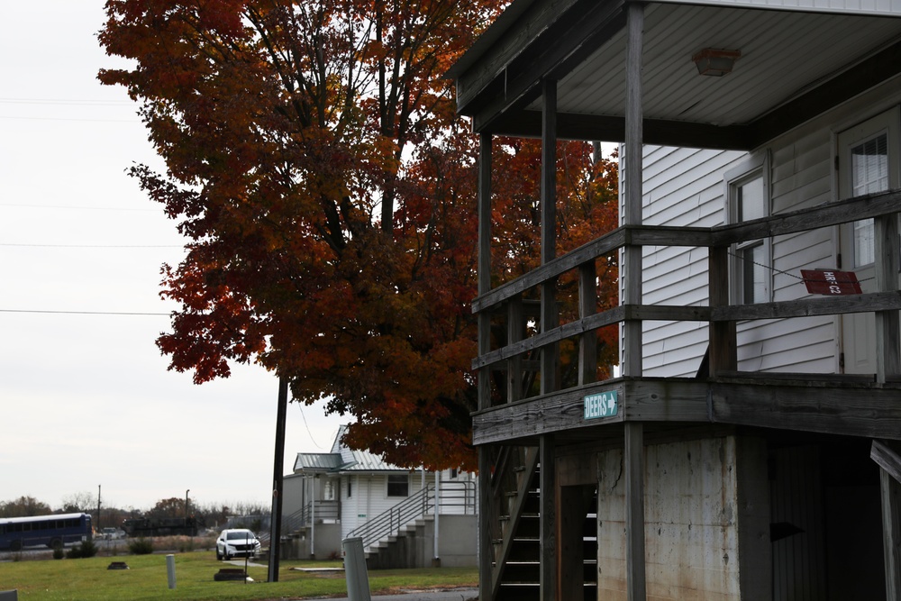 Fall foliage at Fort Indiantown Gap