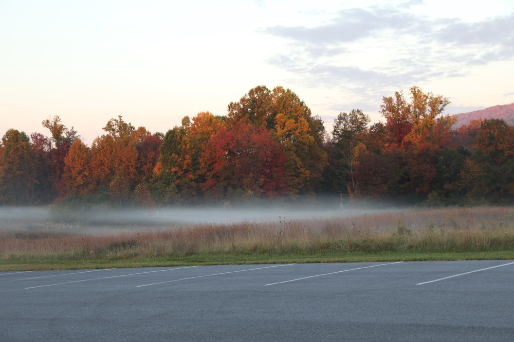 Fall foliage at Fort Indiantown Gap