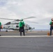 USS. Dwight D. Eisenhower (CVN 69) Conducts Flight Operations in the Atlantic Ocean