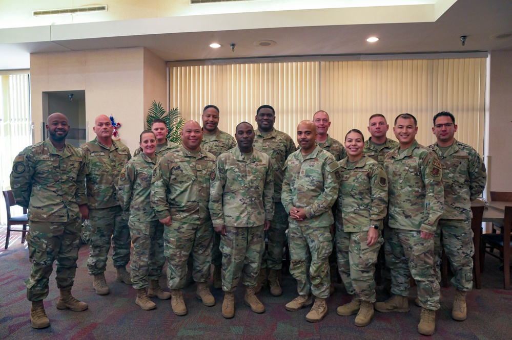 ARC command chiefs visits the Barnes Center