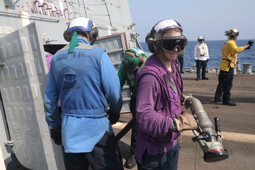 USS Thomas Hudner Daily Operations