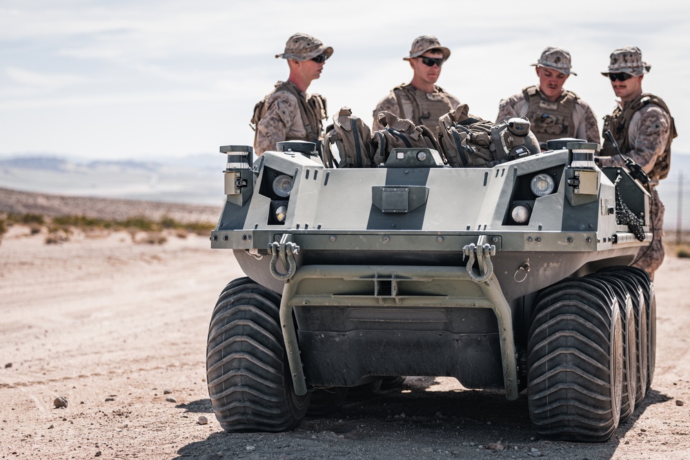 3/4 conducts urban operations with unmanned systems at Range 220 during Exercise Apollo Shield