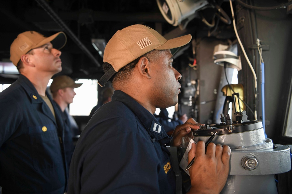 USS Dextrous Conducts Daily Operations