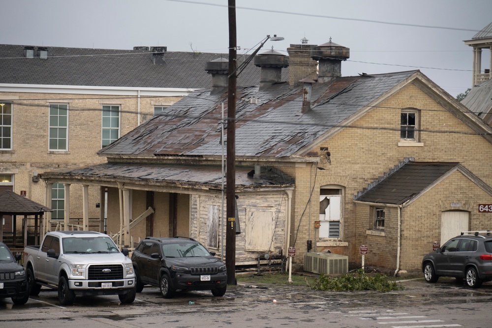 Minor tornado hits JBSA-Fort Sam Houston