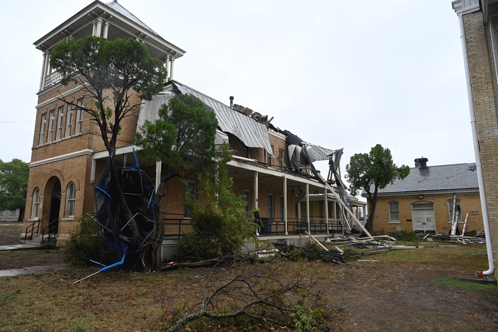 Minor tornado hits JBSA-Fort Sam Houston