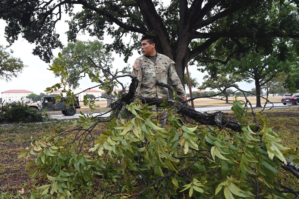 Minor tornado hits JBSA-Fort Sam Houston