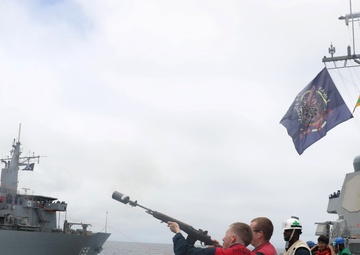USS Momsen (DDG 92) participates in SILENT FORCES EXERCISE