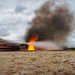 JBSA firefighters train with aircraft live fire