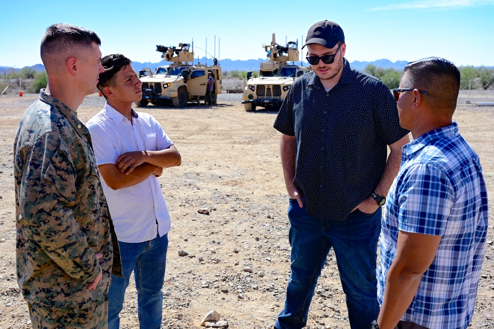 System Integration Test of the Marine Air Defense Integrated System