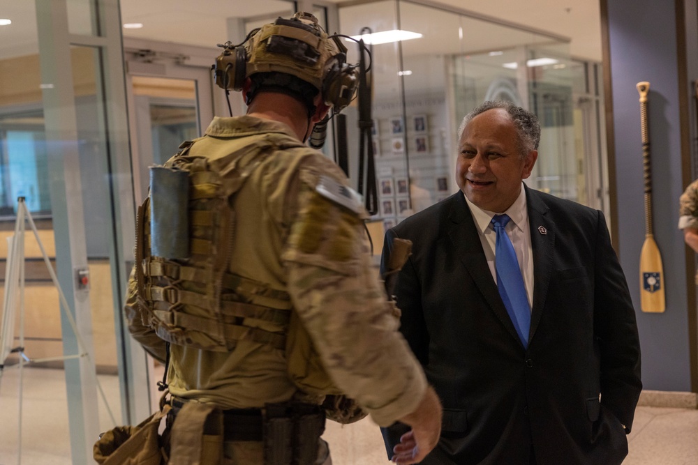 Secretary of the Navy Carlos Del Toro visits MARSOC
