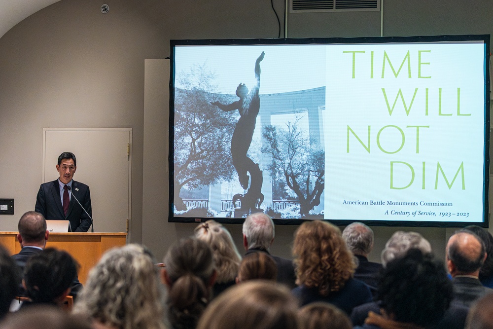 &quot;Time Will Not Dim: American Battle Monuments Commission, a Century of Service&quot; book launch at the Smithsonian American Art Museum