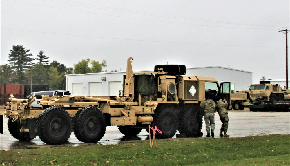 724th Engineer Battalion holds October 2023 training at Fort McCoy