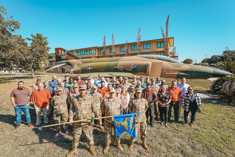 688th Cyberspace Operations Support Squadron takes Squadron photo