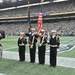 TRFB Color Guard Parades Colors During NFL Game