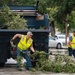 Clean up after a minor tornado hits JBSA- Fort Sam Houston