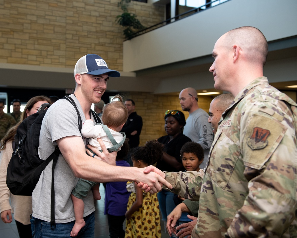 319th SFS Defenders return from last Air Expeditionary Force deployment
