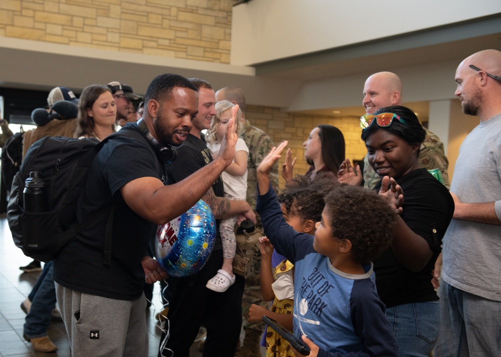 319th SFS Defenders return from last Air Expeditionary Force deployment