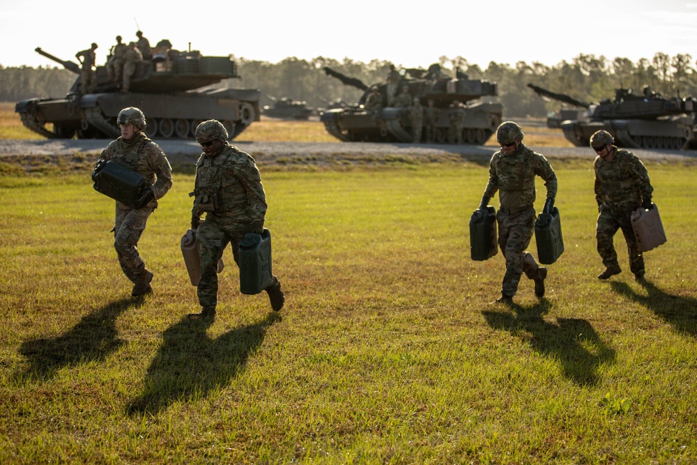 1st ABCT Conducts Abrams Tank Stress Shoot