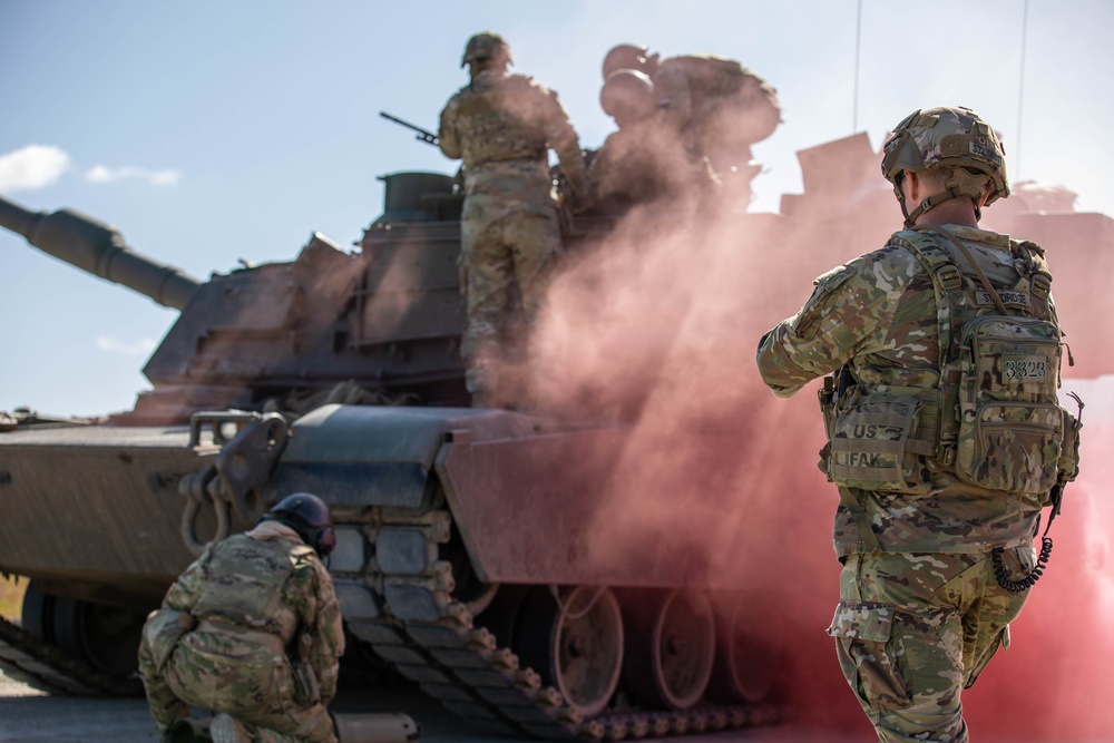 1st ABCT Conducts Abrams Tank Stress Shoot