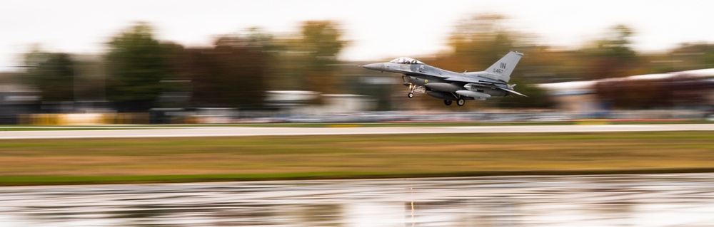 First F-16 Fighters make history at 122nd Fighter Wing