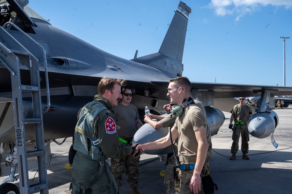 140th Wing at Checkered Flag