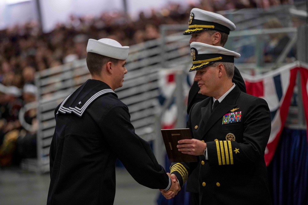 Recruit Training Command Pass-in-Review Award Winners