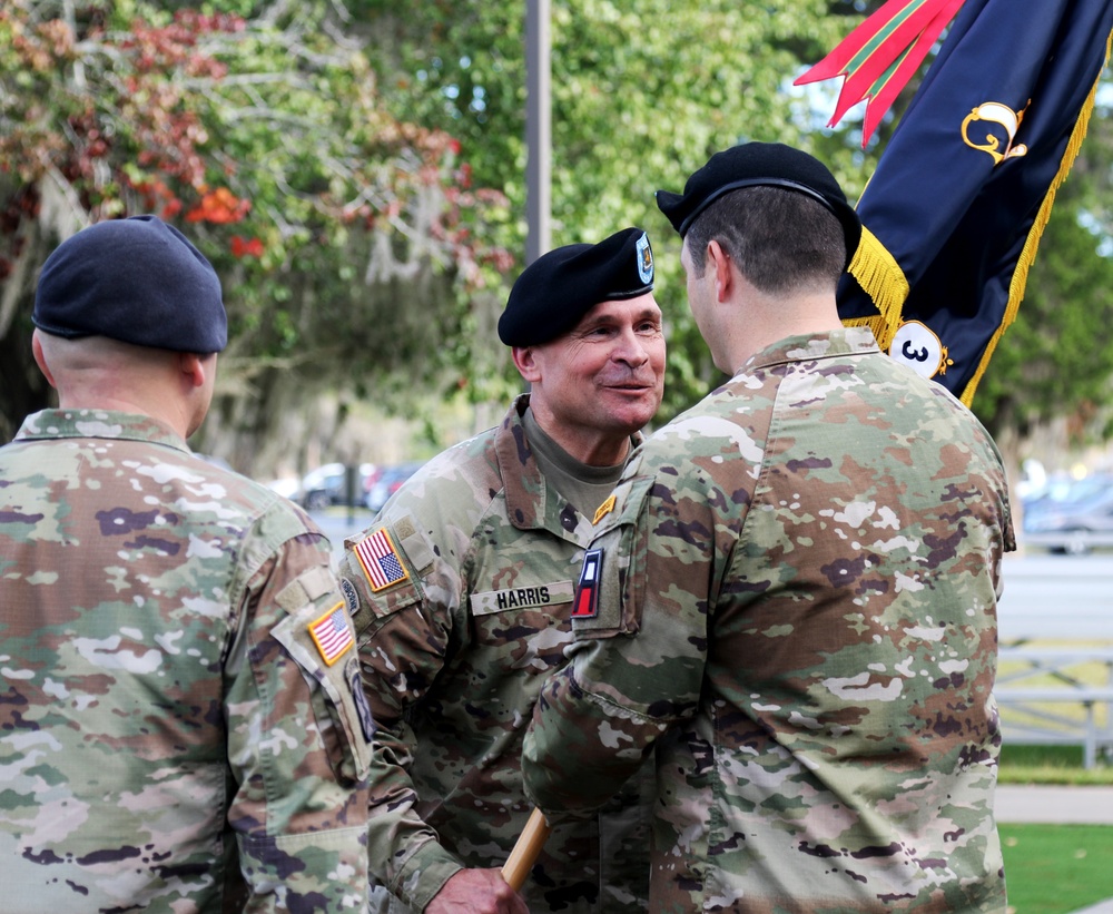3rd Battalion, 395th Regiment Training Support Battalion Change of Responsibility ceremony