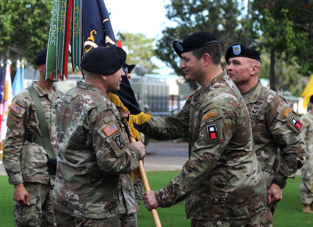 3rd Battalion, 395th Regiment Training Support Battalion Change of Responsibility ceremony