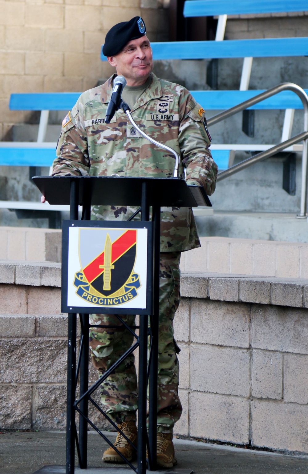 3rd Battalion, 395th Regiment Training Support Battalion Change of Responsibility ceremony