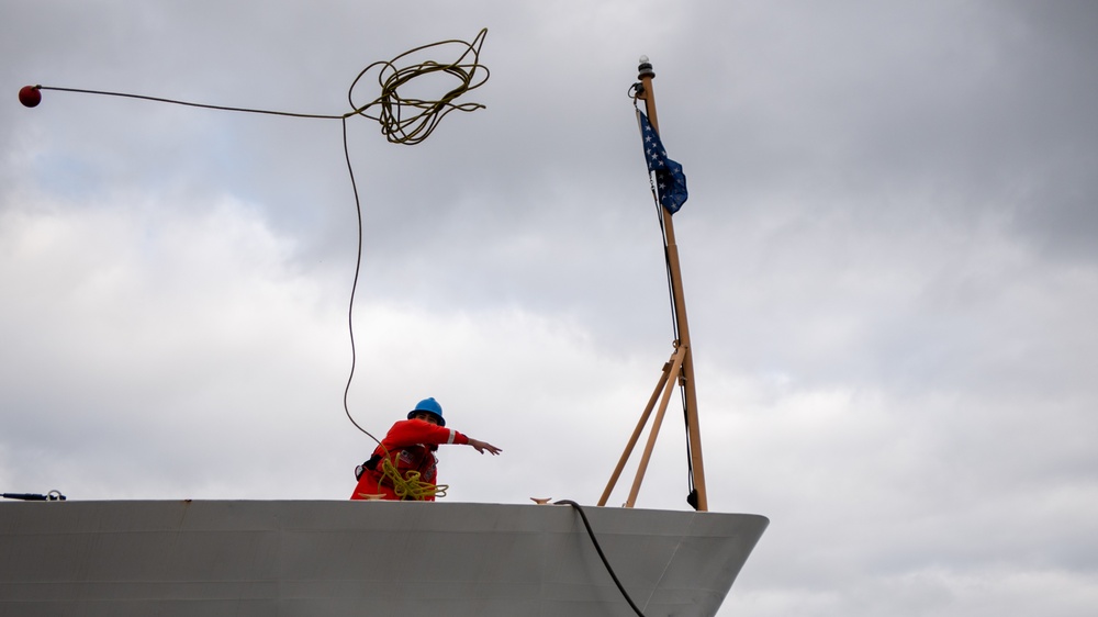 Coast Guard Cutter Alert returns to Astoria, Oregon, after 78-day patrol