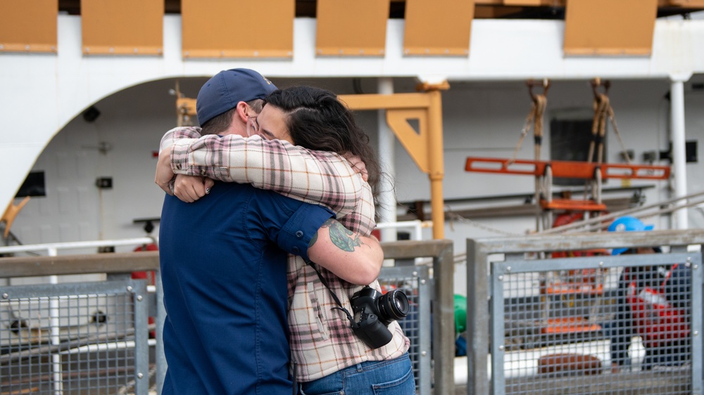 Coast Guard Cutter Alert returns to Astoria, Oregon, after 78-day patrol