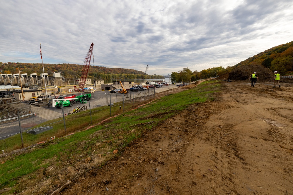 USACE Pittsburgh District readies concrete batch plant at Montgomery Locks and Dam