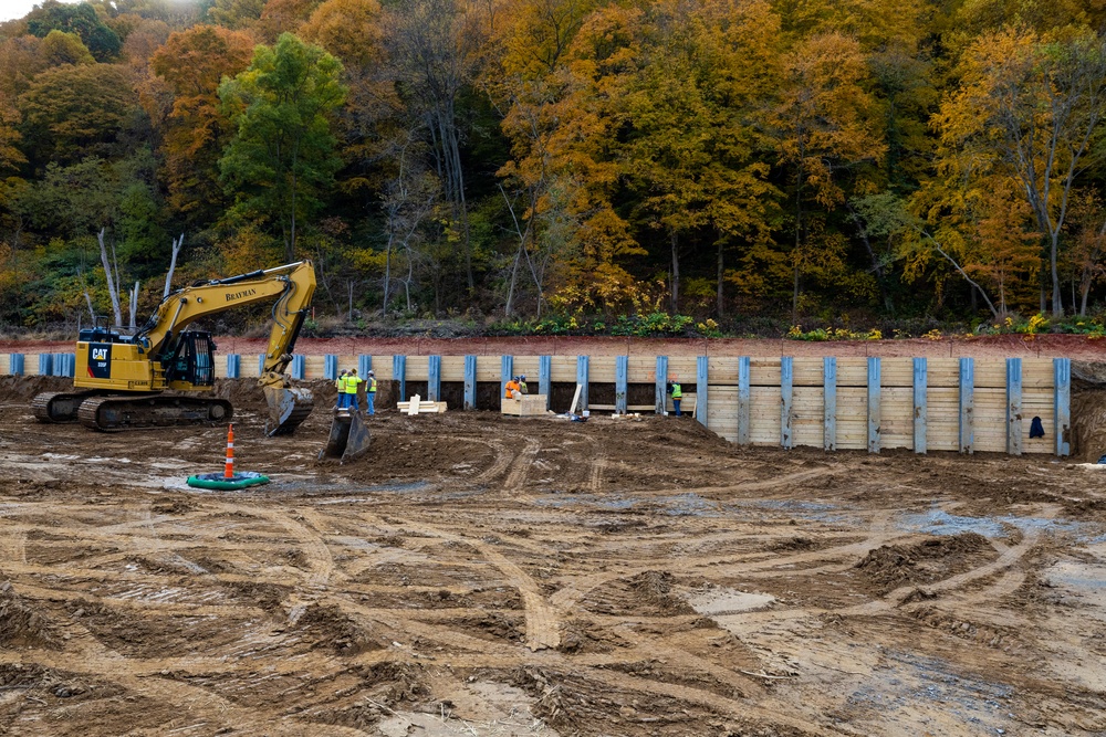 USACE Pittsburgh District readies concrete batch plant at Montgomery Locks and Dam