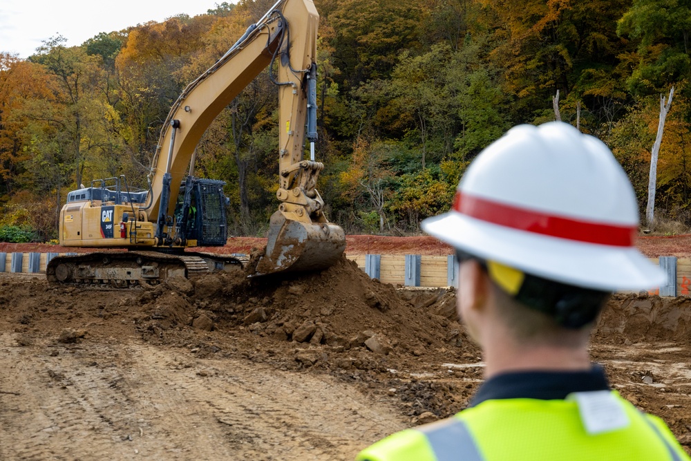 USACE Pittsburgh District readies concrete batch plant at Montgomery Locks and Dam