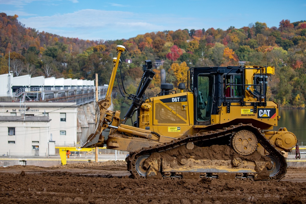 USACE Pittsburgh District readies concrete batch plant at Montgomery Locks and Dam