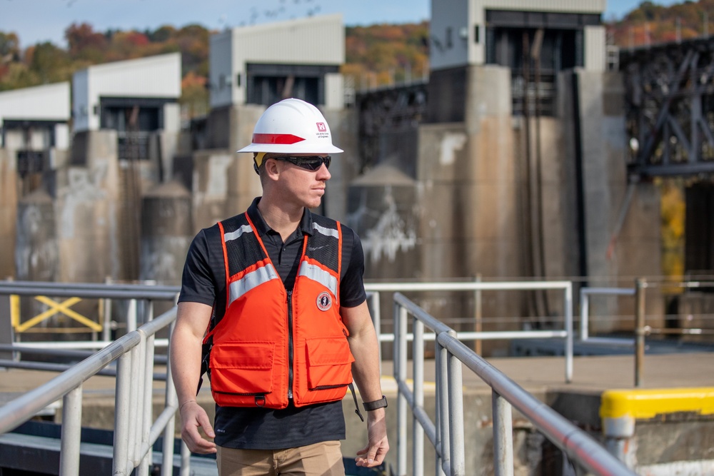 USACE Pittsburgh District readies concrete batch plant at Montgomery Locks and Dam