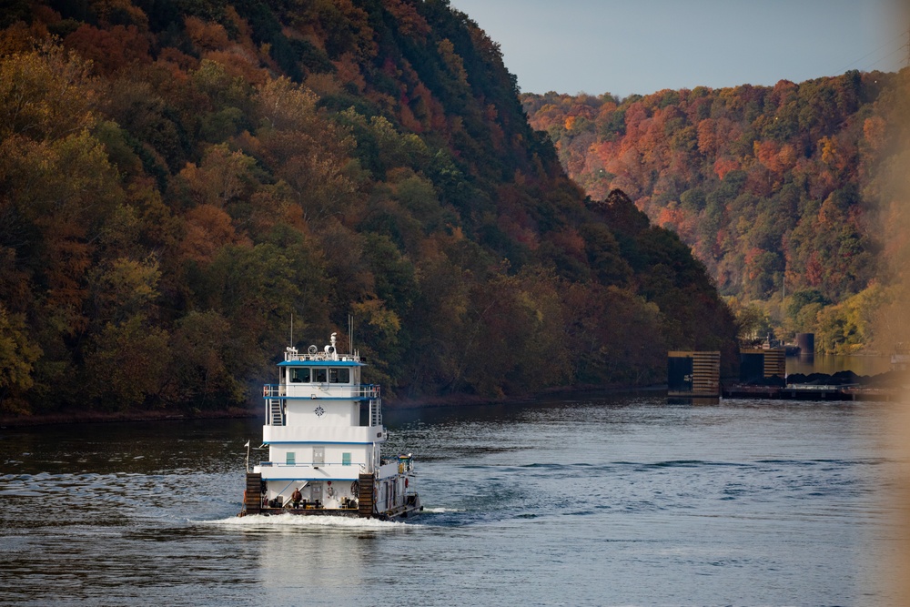 USACE Pittsburgh District readies concrete batch plant at Montgomery Locks and Dam