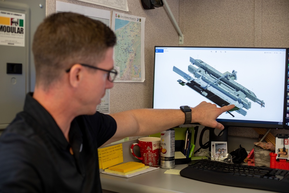 USACE Pittsburgh District readies concrete batch plant at Montgomery Locks and Dam