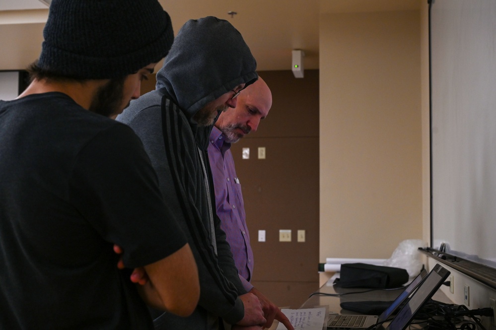 Dyess hones computer skills, strengthens community partnership with Hackathon