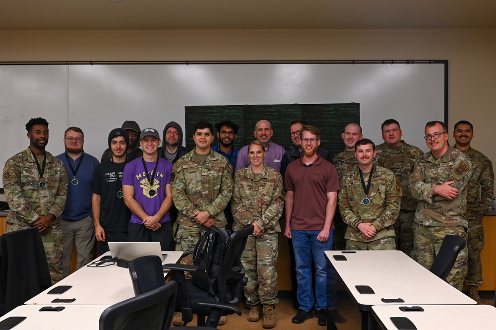 Dyess hones computer skills, strengthens community partnership with Hackathon