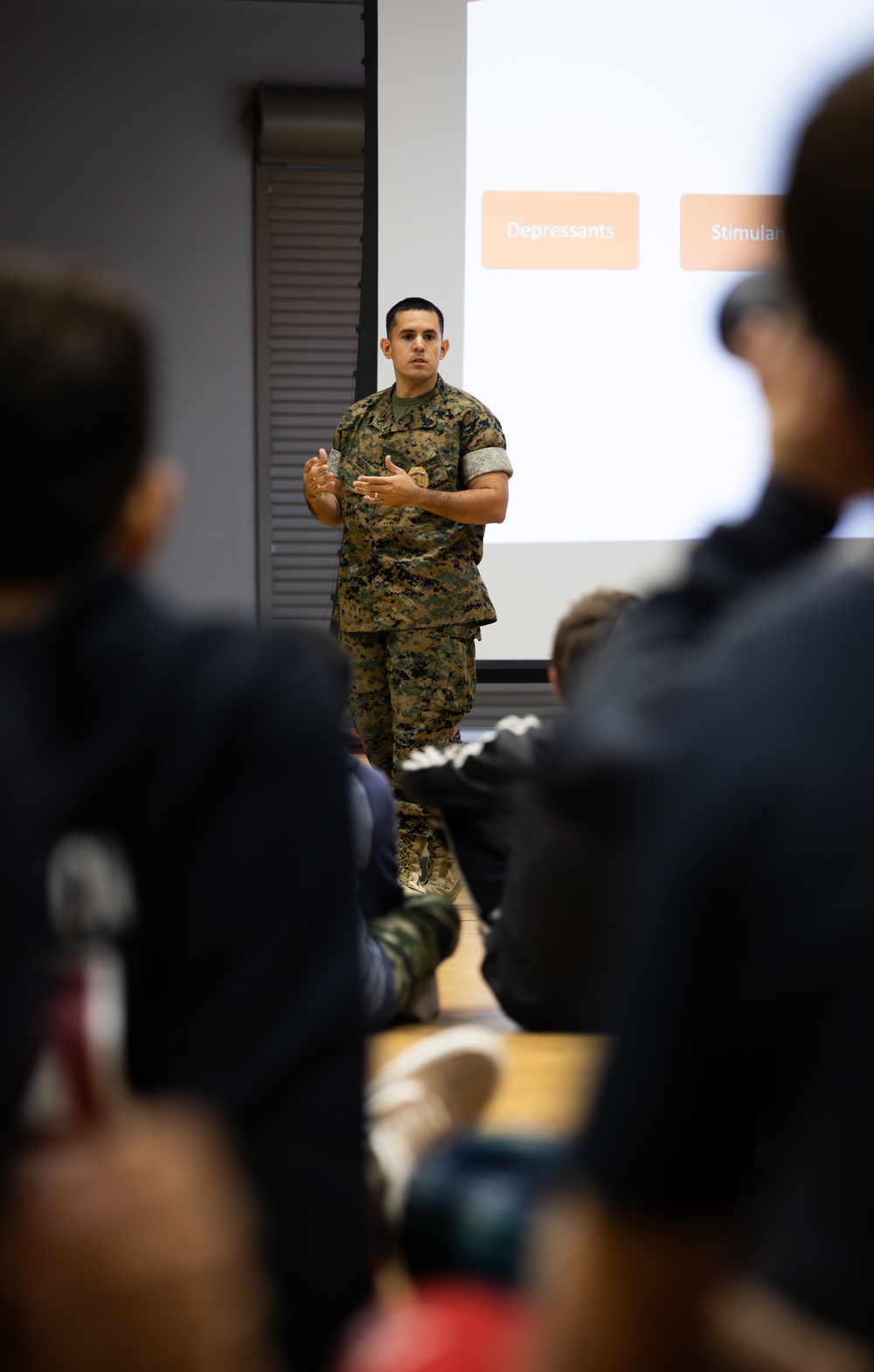 McGruff the Crime Dog, Camp Pendleton PMO visit San Onofre Elementary School for Red Ribbon Week