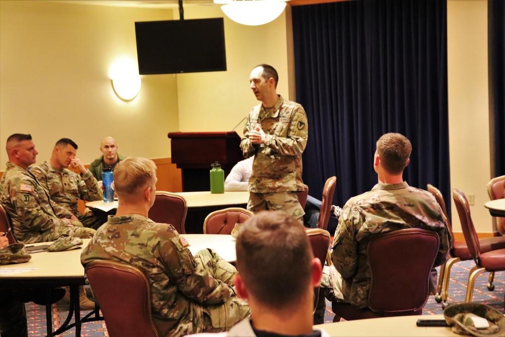 Fort McCoy holds first TRIAD Nights gathering at installation