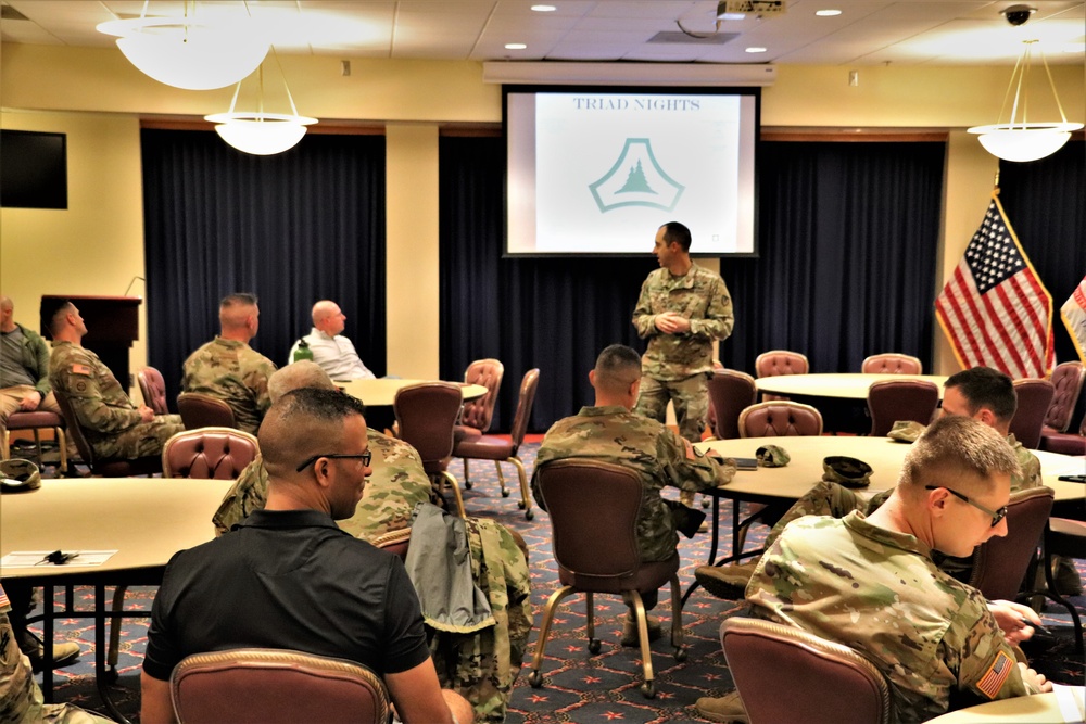 Fort McCoy holds first TRIAD Nights gathering at installation