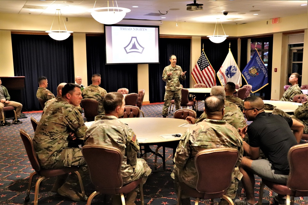 Fort McCoy holds first TRIAD Nights gathering at installation