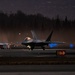 F-22 Raptors morning takeoff